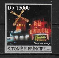 ST THOME ET PRINCE  N° 1873 * *   NON DENTELE   Moulin Rouge - Windmills