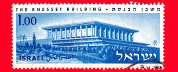 ISRAELE - Usato - 1966 - Inaugurazione Del Palazzo Della Knesset - The Knesset Building - 1.00 - Gebraucht (ohne Tabs)