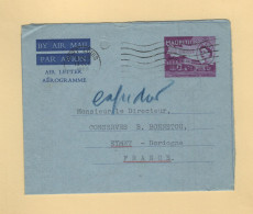 Maurice - Mauritus - Aerogramme Merven - Port Louis - 1962 - Mauritius (...-1967)