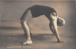 Carte Photo - Gymnastique - Alexandra PECKER - Gimnasia