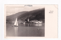 E5461) OSSIACH - Kärnten - Tolle FOTO AK - Segelboot Ruderboot Kirche U. Häuser - Ossiachersee-Orte