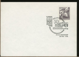 AUSTRIA OSTERREICH  -  125 Jahre BRIEFMARKE - Covers & Documents