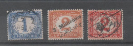 Egypt, Used,  Porto Michel 17, 21, MH 19 - Oficiales