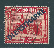 Saar MiNr. D 6 XXIV  (sab09) - Dienstzegels