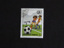 HONGRIE HUNGARY MAGYAR YT 2977 OBLITERE - FOOTBALL FEMININ - Used Stamps