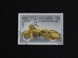 HONGRIE HUNGARY MAGYAR YT 3018 OBLITERE - MOTO MOTOCYCLETTE / HARLEY DAVIDSON 1960 - Used Stamps