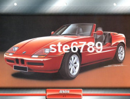 BMW Z1   Voiture Auto Fiche A4 Illustrée Automobile - Cars