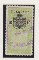Zweden Fiskale Zegel Cat; J.Barefoot  Consular 25 - Revenue Stamps