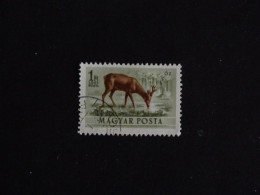 HONGRIE HUNGARY MAGYAR YT PA 143 OBLITERE - CHEVREUIL ROE DEER - Gebruikt