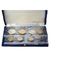 Monnaie De Paris-Coffret De 8 Piéforts 1977 Pessac - Probedrucke