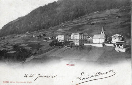 WIESEN ► Wiesen Ist Eine Ortschaft In Der Gemeinde Davos, Dorfbild Anno 1904 - Wiesen