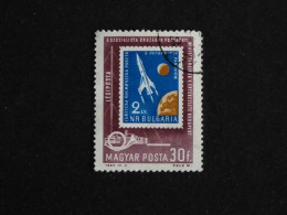 HONGRIE HUNGARY MAGYAR YT PA 259 OBLITERE - TIMBRE SUR TIMBRE BULGARIE BULGARIA - Used Stamps