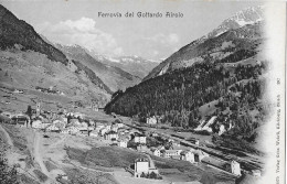 AIROLO ► Ferrovia Del Gottardo, Ca.1900 - Airolo