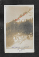 SUISSE CARTE PHOTO PENSION SYLVANA À LEYSIN RARE : - Sonstige & Ohne Zuordnung