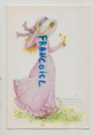 Jeune Fille Blonde Romantique. Signée Coni - Peyk, Hilla