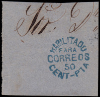 Fernando Poo Marca Habilitado Para Correos 1894/1900 - Fernando Po