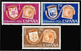 Fernando Poo 262/64 Centº Del Primer Sello De Fernando Poo Escudos MNH - Fernando Po