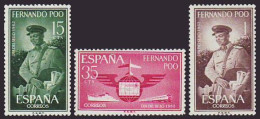 Fernando Poo 210/12 1962 Día Del Sello Correo-Alegoría Del Correo MNH - Fernando Po