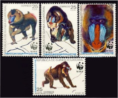 Guinea Ecuatorial 139/42 1991 Fondo Mundial Para La Protección De La Naturalez - Autres & Non Classés