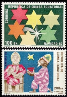 Guinea Ecuatorial 43/44 1983 Navidad 1982 MNH - Altri & Non Classificati