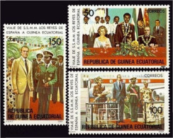 Guinea Ecuatorial 27/29 1981 Viaje S.S.M.M. Los Reyes De España MNH - Altri & Non Classificati