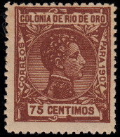 Río De Oro 27 1907 Alfonso XIII MNH - Rio De Oro