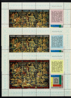 Burundi 1966 - Bl 11, 13, 15** + Bl 12, 14, 16** MNH  - UNESCO (8 Scans) - Unused Stamps