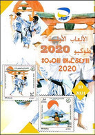 ALGERIA 2021- Leaflet Olympic Games Tokyo JO Olympics Olympische Spiele Jeux Olympiques Japan Karate - Canoeing - Estate 2020 : Tokio