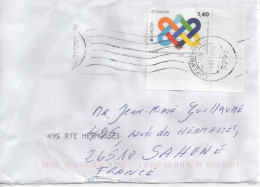 LUXEMBOURG 2024 LETTRE VOIR SCAN - Storia Postale