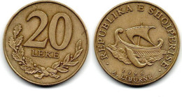 MA 31286 / Albanie - Albanien - Albania 20 Leke 1996 TB+ - Albanie