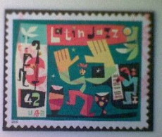 United States, Scott #4349, Used(o), 2008, Latin Jazz, 42¢, Multicolored - Gebraucht