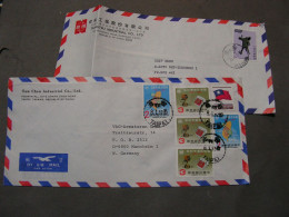 China Taiwan  Cv. 2 Covers - Covers & Documents