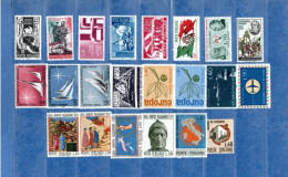 ITALIA** - Anno 1965 - Annata 22 Valori.  MNH. - Volledige Jaargang