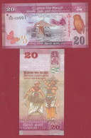 Sri Lanka --20 Rupees  --- 12/08/2020  ---UNC--(260) - Sri Lanka
