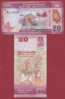 Sri Lanka --20 Rupees  --- 15/09/2021  ---UNC--(261) - Sri Lanka