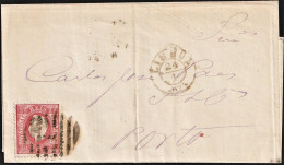 Letter/ Lettre - 1874, Lisboa To Porto - Lettres & Documents