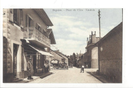 32046 - Begnins Place De L'Ecu Vaudois Vieille Voiture Cycliste - Founex