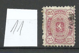 FINLAND FINNLAND 1879 Michel 17 A Y A O - Usados