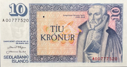 Iceland 10 Kronur, P-48 (1981) - A00777520 - Signature 38 - UNC - Iceland