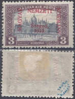 Hongrie Szeged 1919 Mi 18 MH * Palais Du Parlement  (K7) - Szeged