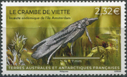 TAAF - 2024 - STAMP MNH ** - Crambus Viettellus - Unused Stamps