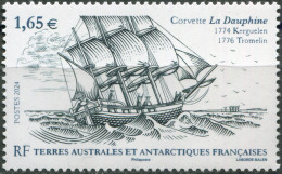 TAAF - 2024 - STAMP MNH ** - Corvette The Dauphine - Ongebruikt