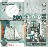 Cape Verde / Cabo Verde 200 Escudos 2005 P-68 UNC - Kaapverdische Eilanden