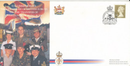 Great Britain Cover 30-6-1997 To Commemorate Departue Of British Forces On The Transfer Of Sovereignty Of Hong Kong 30th - Storia Postale