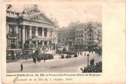 CPA Carte Postale Belgique Bruxelles Joyeuse Entrée Du Prince Et Princesse Albert Le 7/10/1900   VM78410 - Feiern, Ereignisse