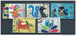 Finlande 2016 N°2397/2401 Oblitérés "nos Amis Animaux" - Used Stamps