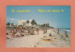 FORT LAUDERDALE - USA - FLORIDA - BEACH IS A WORLD FAMOUS SPOT FOR ALL VACATIONERS - NEUVE - Fort Lauderdale