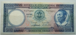 1975 Guinea Equatoriale 500 Ekuele  BB P-7 (B/75 - Guinée Equatoriale