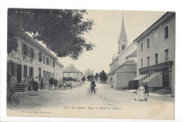 32069 - Sentier Place Et Hôtel De L'Union - Le Chenit