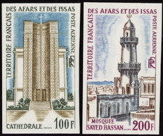 Afars Et Issas Non Dentelés Poste Aérienne N°61 /62 Cathédrale Et Mosquée 2 Valeurs  Qualité:** - Other & Unclassified